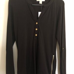 Black Michael Kors Top